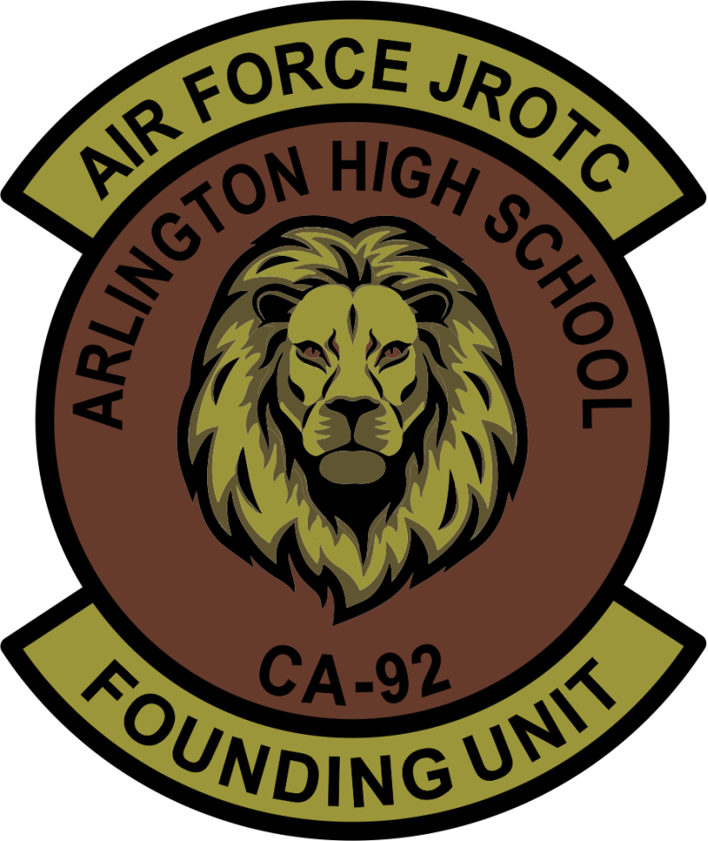 Arlington High School AFJROTC Patch OCP