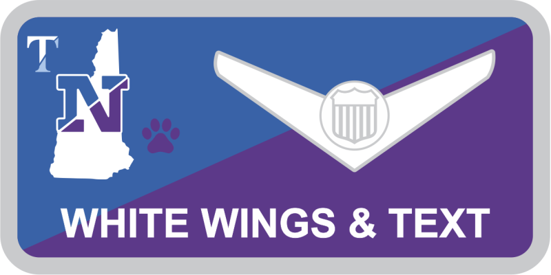 AFJROTC NH-20141 Nashua High School North Name Tag 