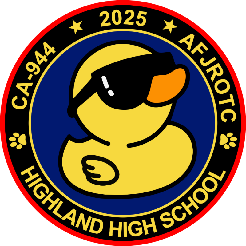 AFJROTC CA-944 Duck Patch
