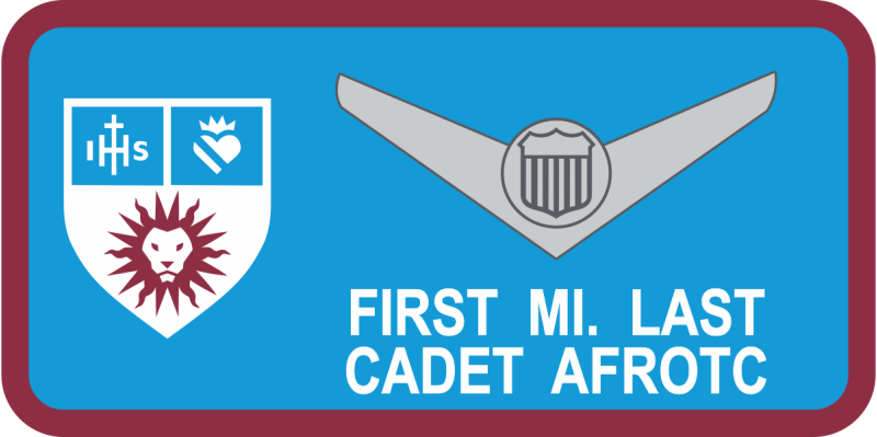 AFROTC Det 040 Cadet Name Tag