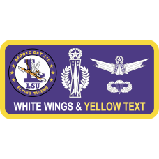 Image for AFROTC Det 310 LSU Tiger Logo Name Tag