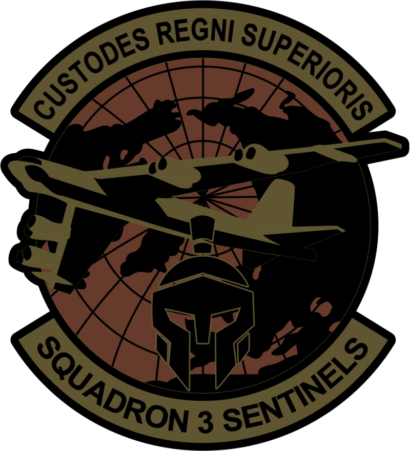 AFROTC Det 157 Squadron 3 Sentinels OCP Patch