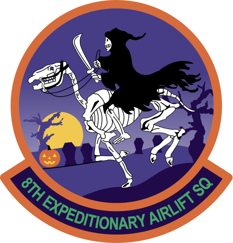 8 EAS Halloween Patch
