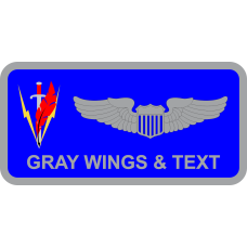 Image for 110 OSS Sword/Feather Name Tag