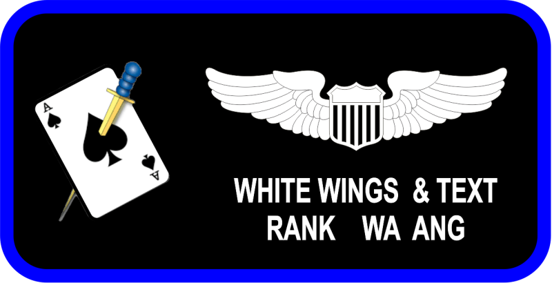 116 ARS Aces Enlisted Name Tag