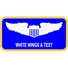 Image for 130 AS Blue Name Tag