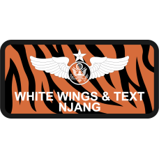 Image for 141 ARS Tiger Stripe Name Tag