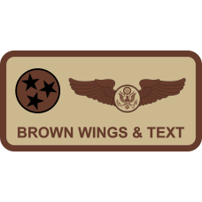 Image for 155 AS Desert Name Tag