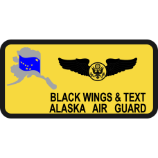 Image for 168 ARS Alaska ANG Yellow B-G Name Tag