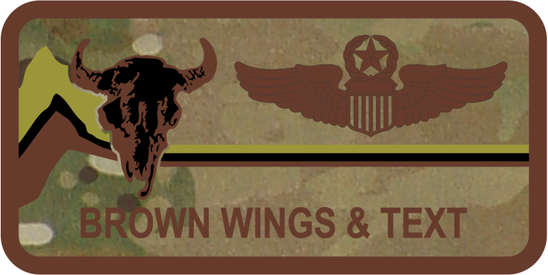 186 AS Great Falls ANGB OCP Name Tag