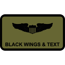 Image for 193 SOW OD Green Large Name Tag