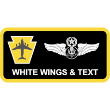 Image for 758 AS C-17 Black Name Tag