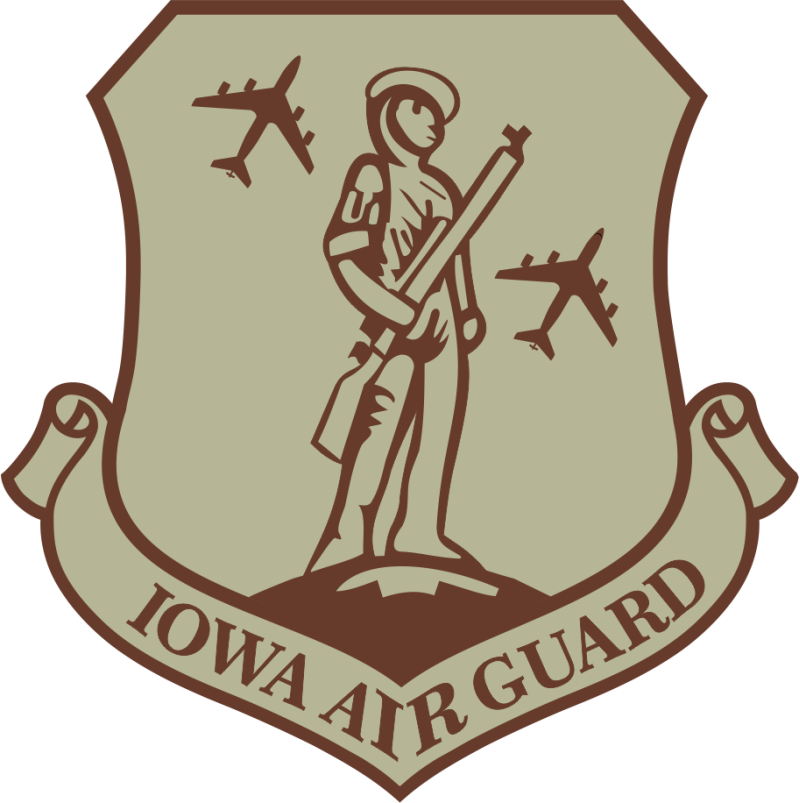 Iowa Air Guard Desert Patch