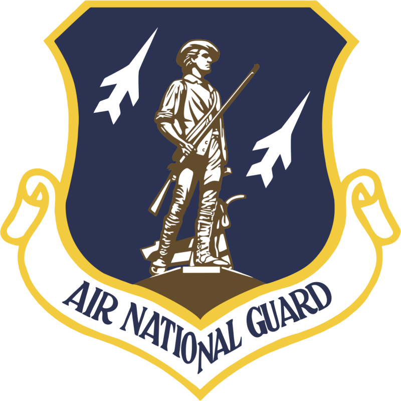 Air National Guard Full Color Patch 4" 