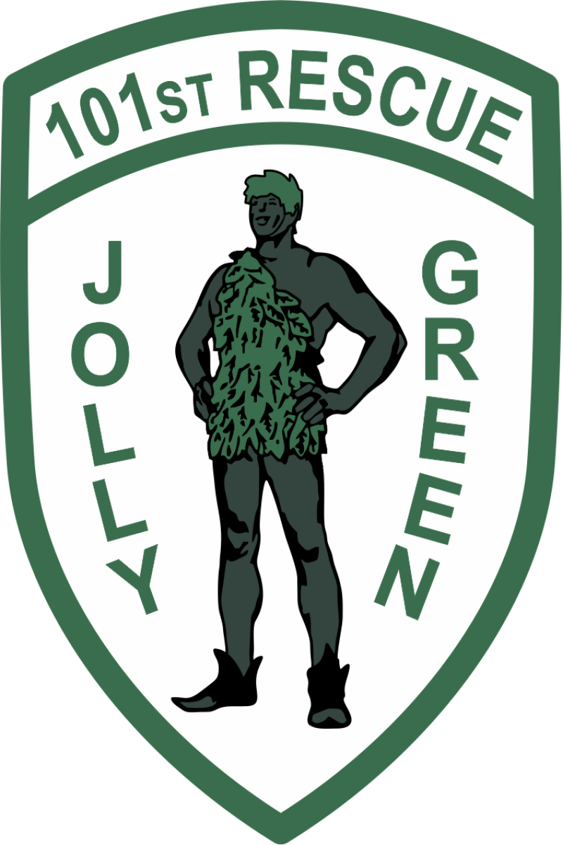 101 RQS Jolly Green Full Color Patch