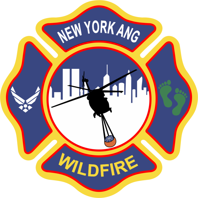 101 RQS Wildfire Green Feet Patch