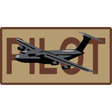 Image for AFSC Desert Pilot with Gray C-5 Patch