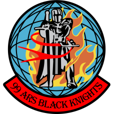 Image for 99 ARS Full Color Black Knights Patch