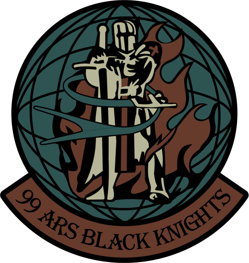 99 ARS Subdued Black Knights Patch