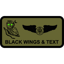 Image for 193 SOS Owl Large Name Tag