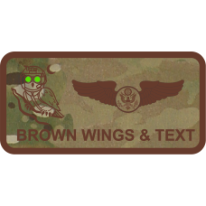 Image for 193 SOS Owl Large OCP Name Tag
