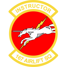 Image for 167 AS Unicorn Instructor Patch