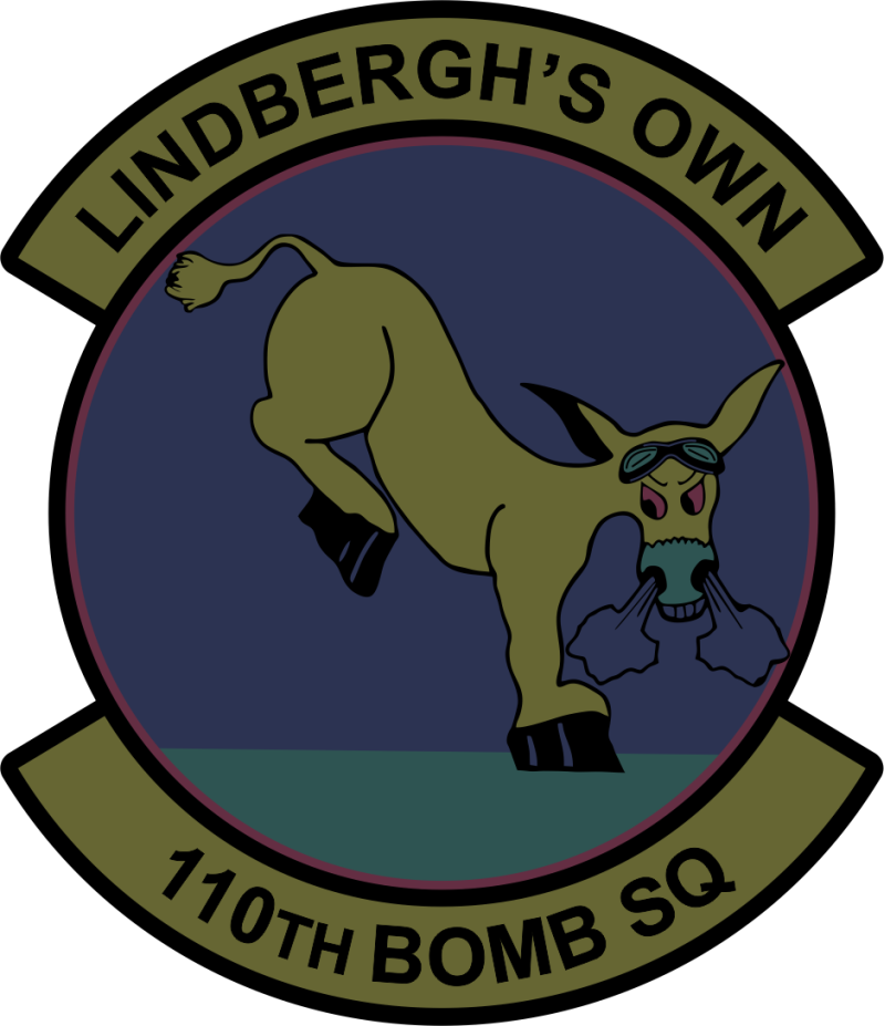110 BS Lindbergh's Own Subued Patch