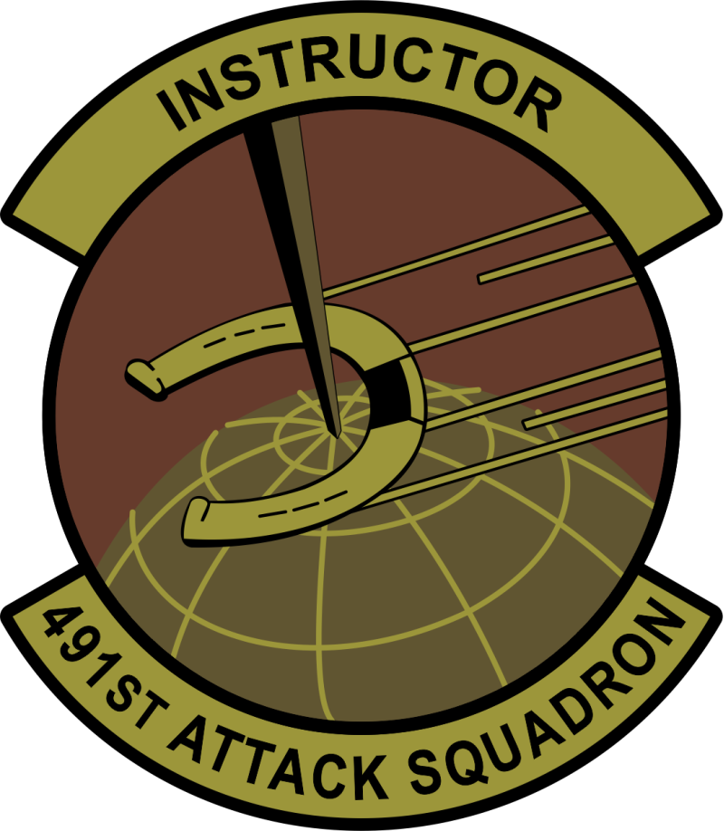 491 ATKS Instructor OCP Patch 4"