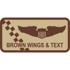 Image for 171 ARS Desert Checkerboard Name Tag