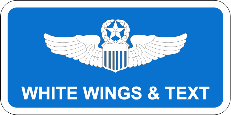 491 ATKS Blue Name Tag 