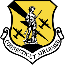 Image for 118 AS Minuteman Connecticut ANG Yellow/Black Patch