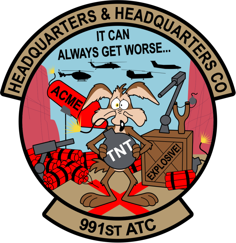 991 ATC Headquarters Patch