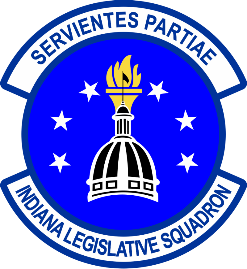 Terre Haute ANGB Indiana Legislative SQ Full Color Patch