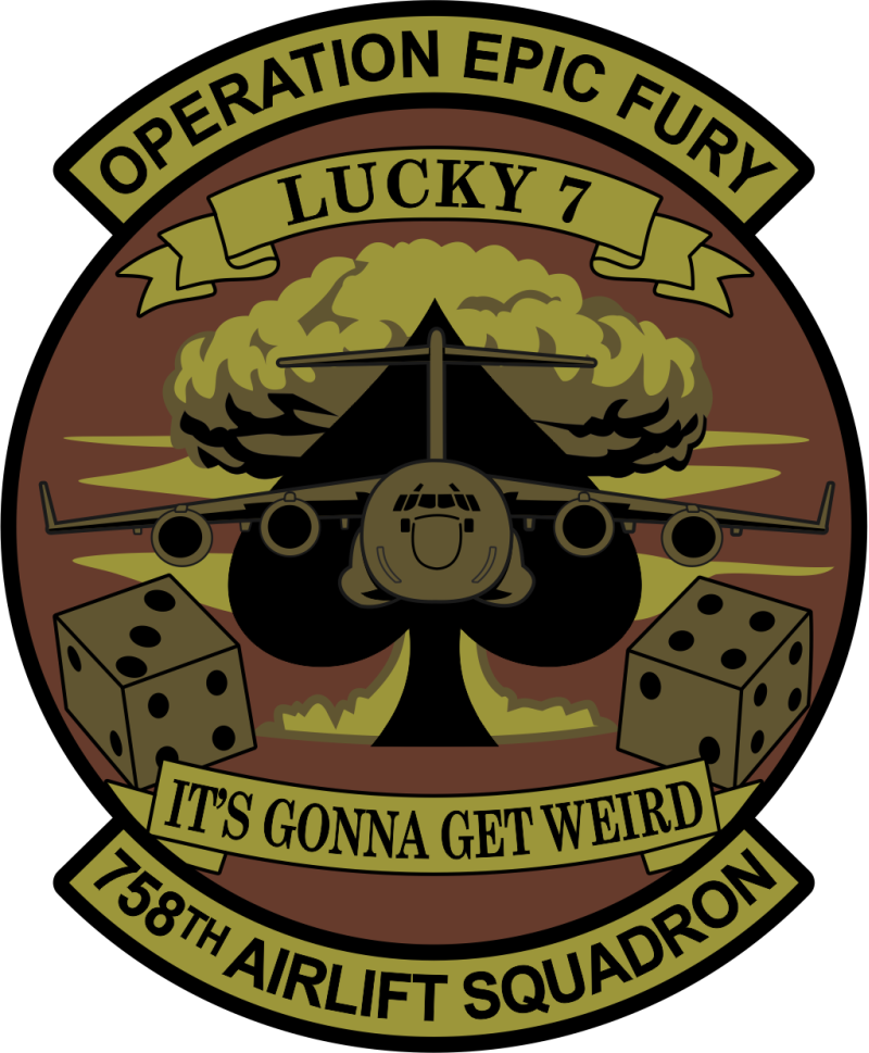 758 AS Operation Epic Fury Lucky 7 OCP Patch
