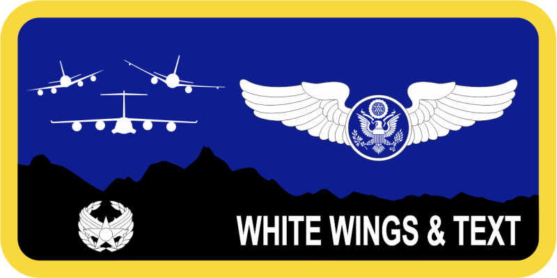 97 OG MTN, Aircraft Name Tag