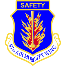 Image for 97 AMW SAFETY Full Color Patch