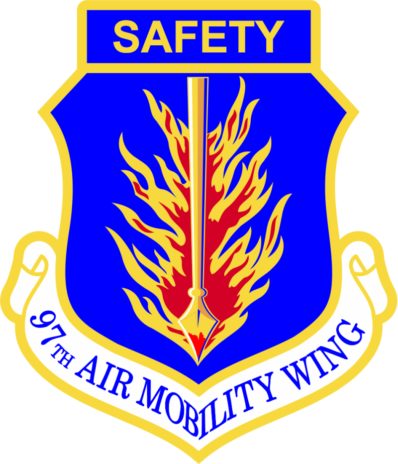97 AMW SAFETY Full Color Patch