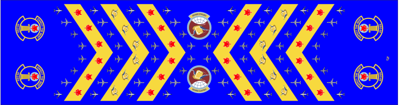 89 OSS Flight Scarf, Andrews AFB