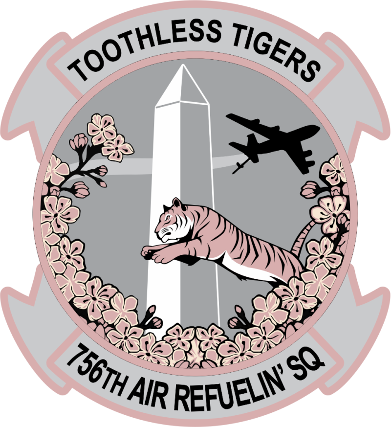 756 ARS Toothless Tigers Patch