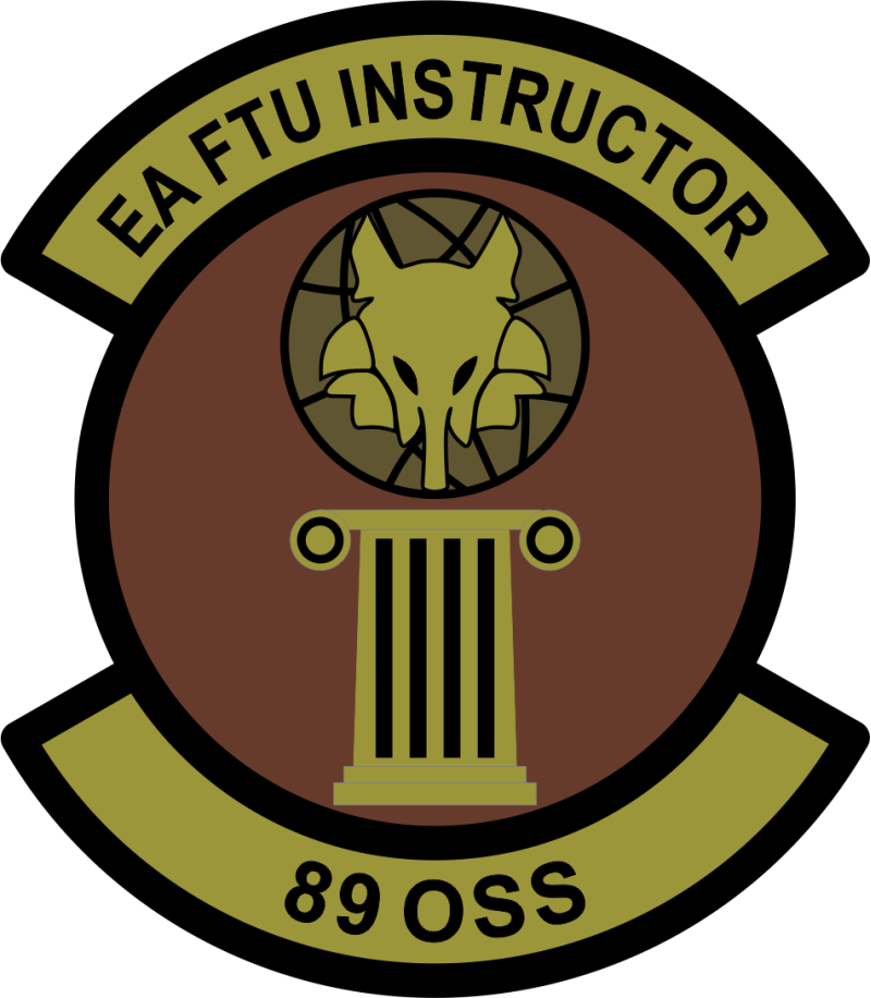 89 OSS EA FTU Instructor OCP Patch