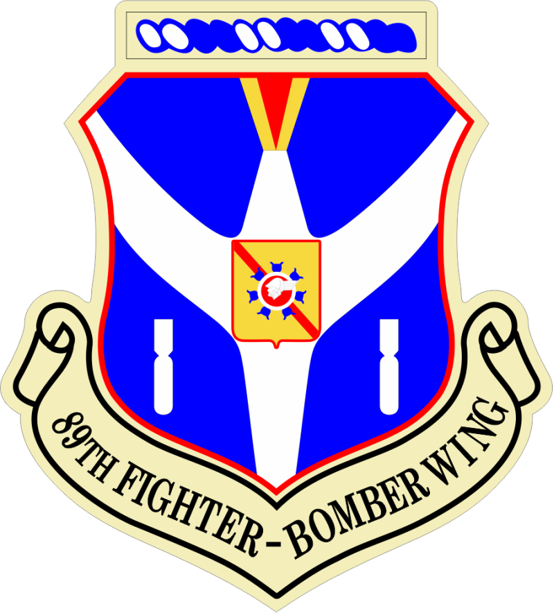 89 Fighter-Bomber Wing Heritage Patch