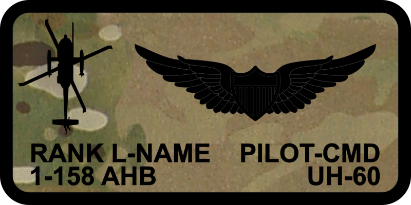 1-158 AHB OCP Name Tag 