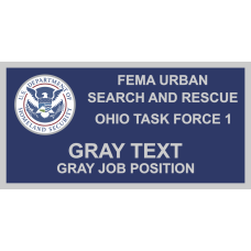 Image for DHS FEMA Ohio Task Force 1 Name Tag