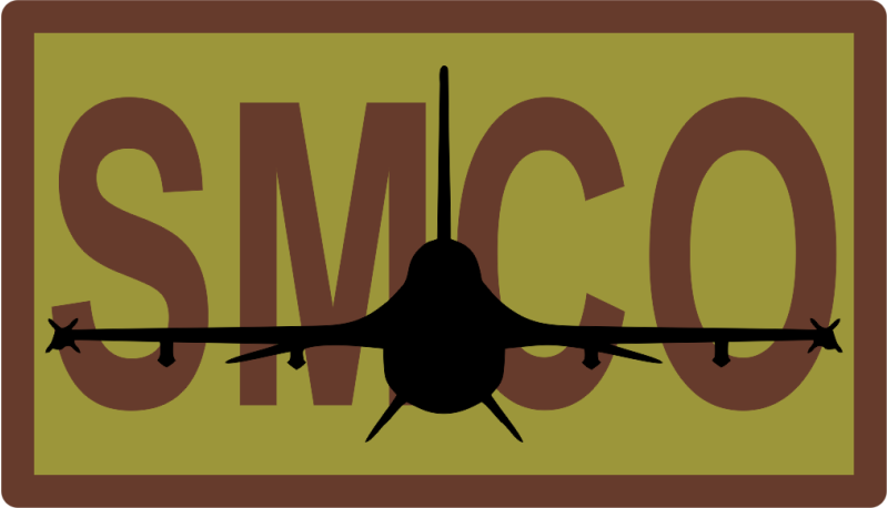 31 AMXS SMCO F-16 Duty Job OCP Patch