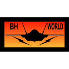 Image for BH World F-22 Orange/Yellow Fade Pocket Tab