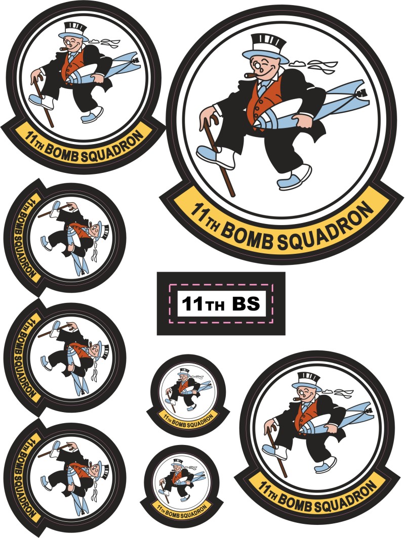 11 BS Sticker Sheet