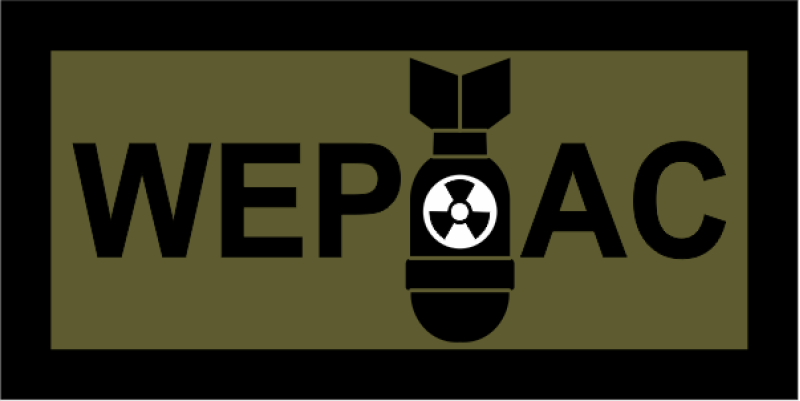 AFGSC WEPTAC Pocket Tab 