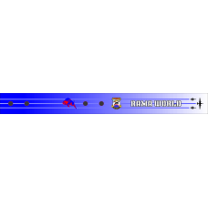 Image for 1 RS Blue Bag Tag, Beale AFB