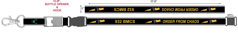932 BMCS Lanyard