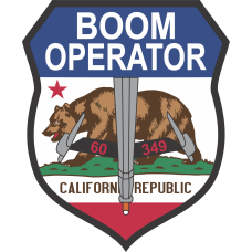 Image for Boom Operator California Republic Full-Color 4" PVC Patch